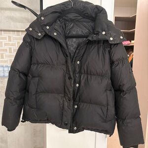 Coach Black Puffer Jacket